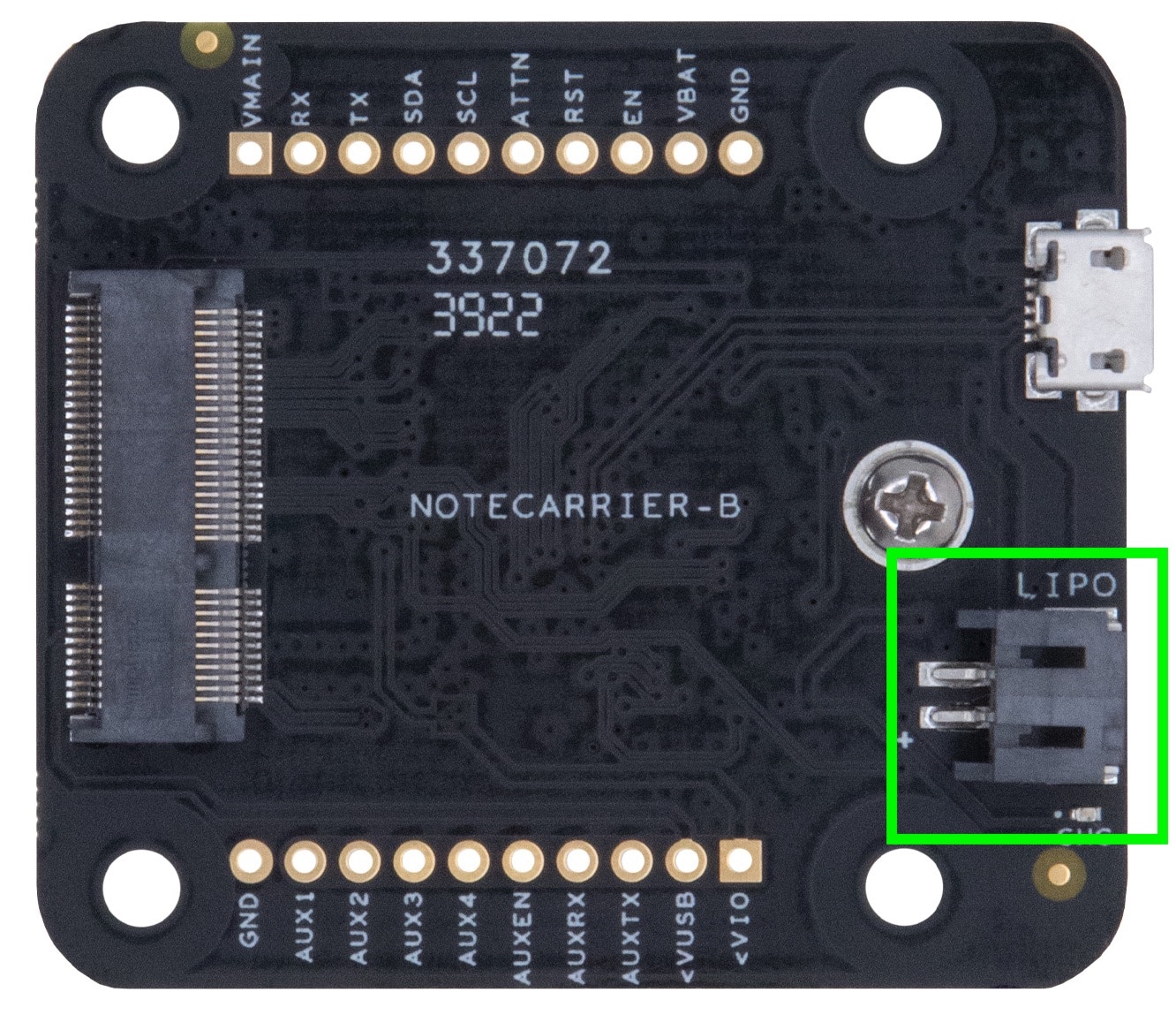 LiPo JST connector